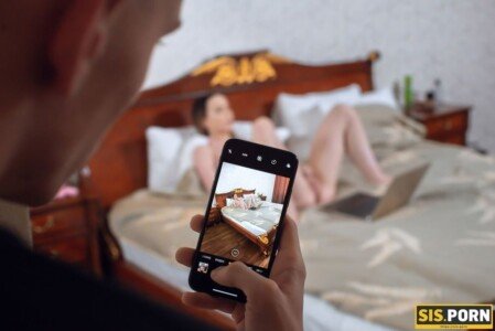 Caught a stepsister watching porn! Caught a stepsister watching porn!